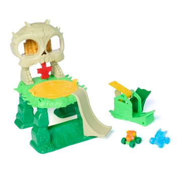 Monster Jam Mini Jams Crash 'N Crumble Jungle Playset