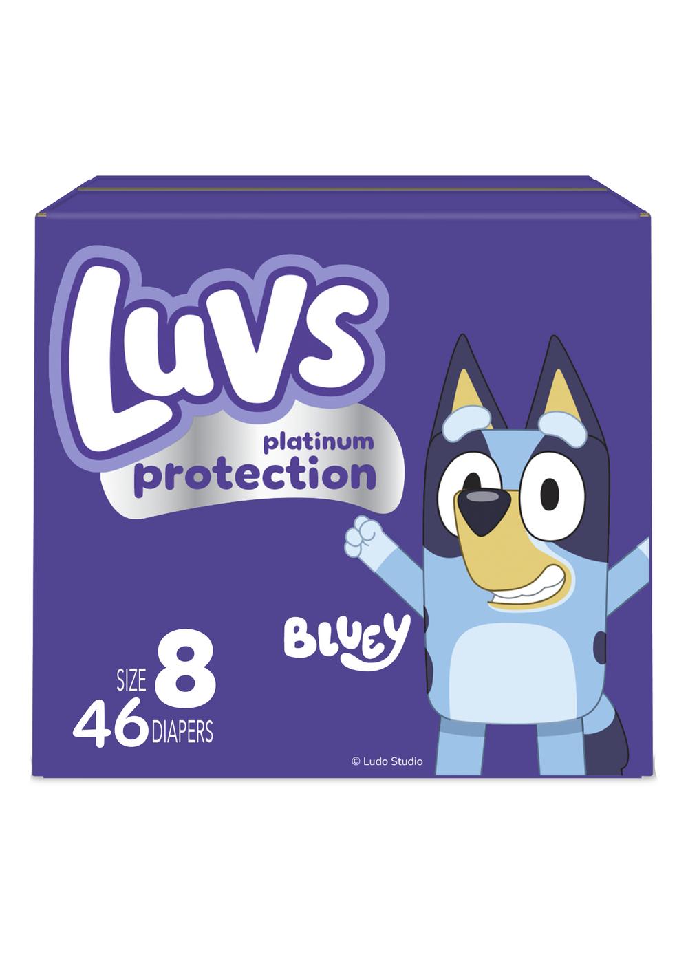 Luvs Platinum Protection Baby Diapers - Size 8; image 1 of 7