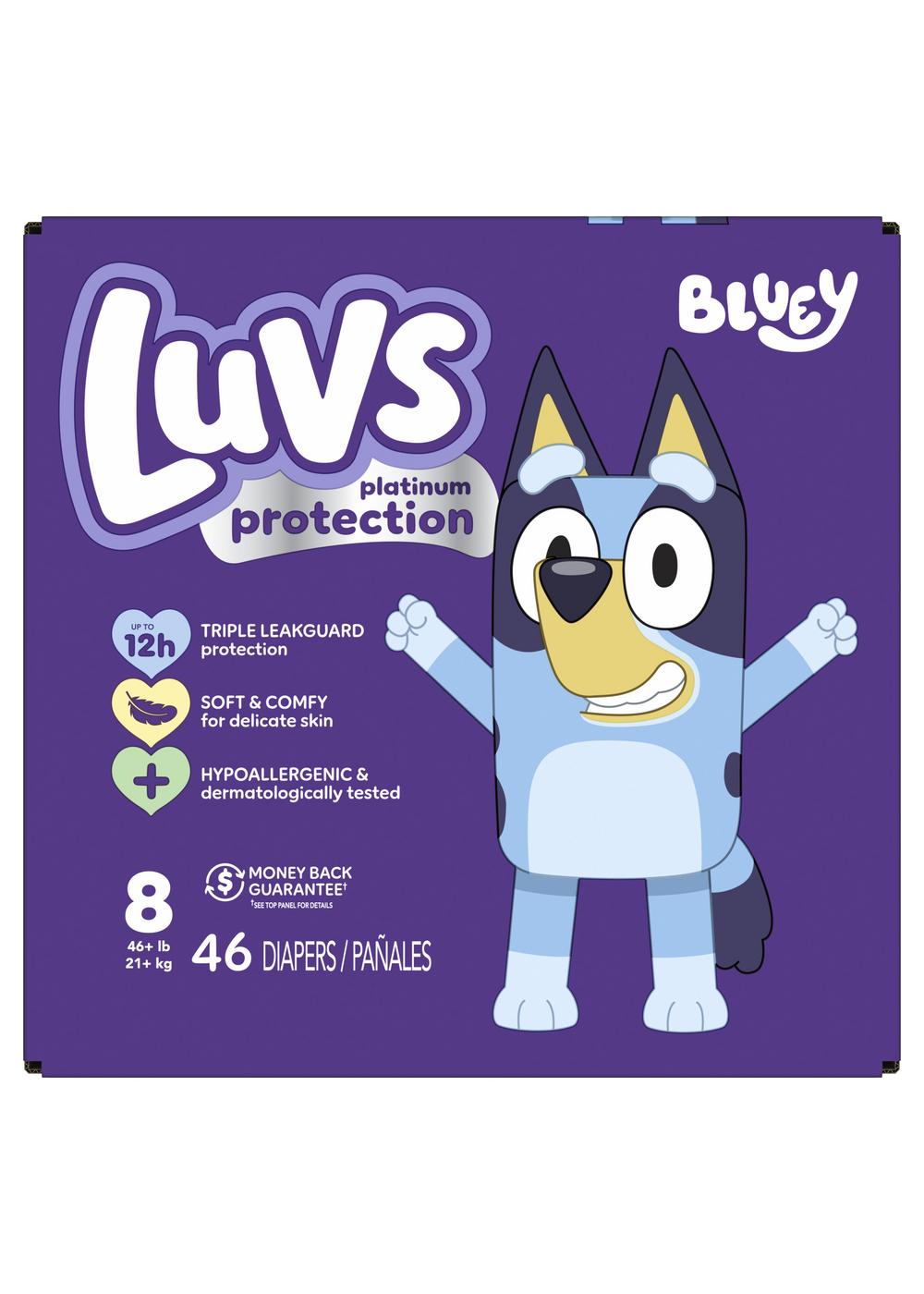 Luvs Platinum Protection Baby Diapers - Size 8; image 6 of 7