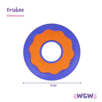 Woof & Whiskers Frisbee Dog Toy