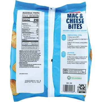 H-E-B Breaded Mac & Cheese Bites, 32 oz