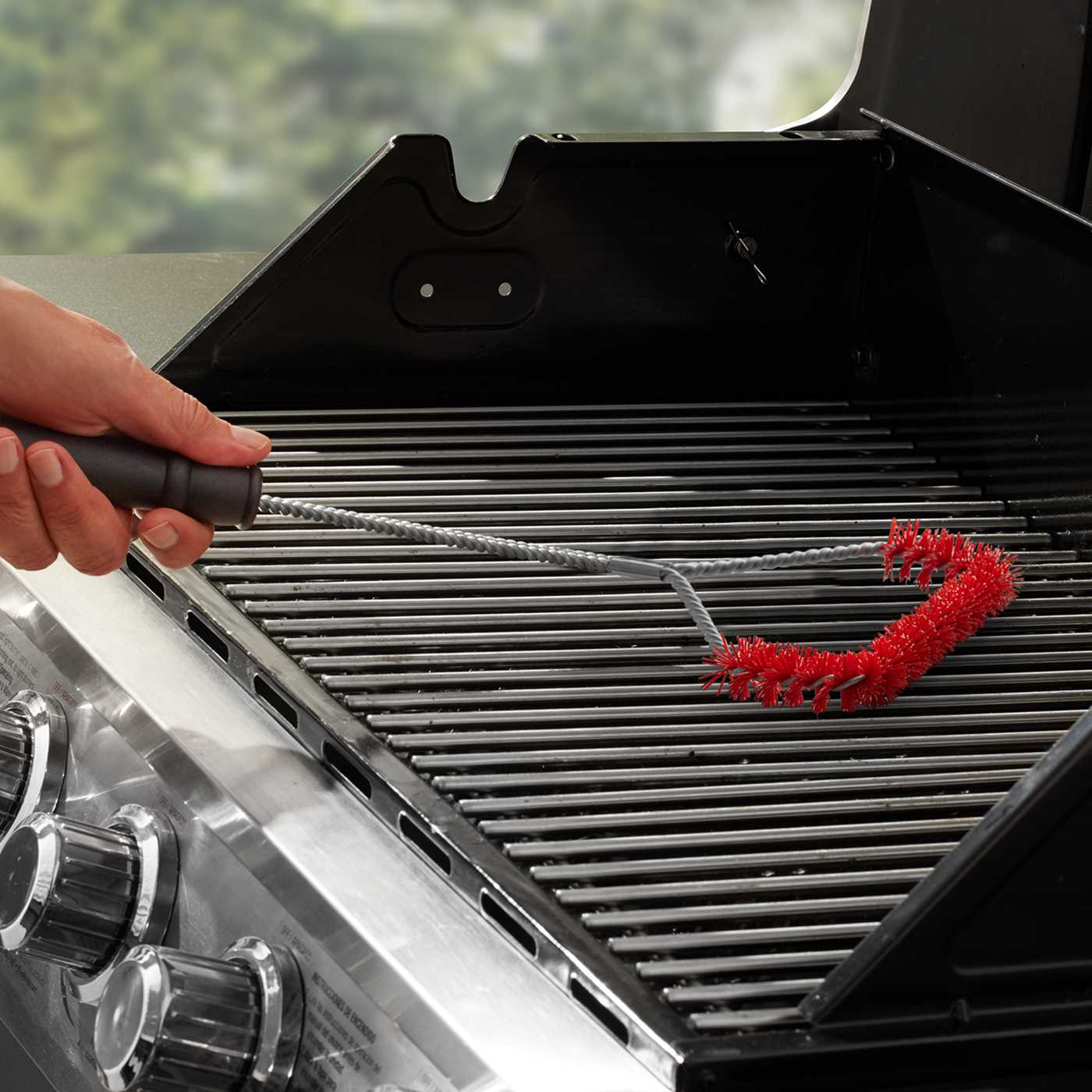 Mr. Bar-B-Q U-Shaped Nylon Bristle Grill Brush; image 3 of 3