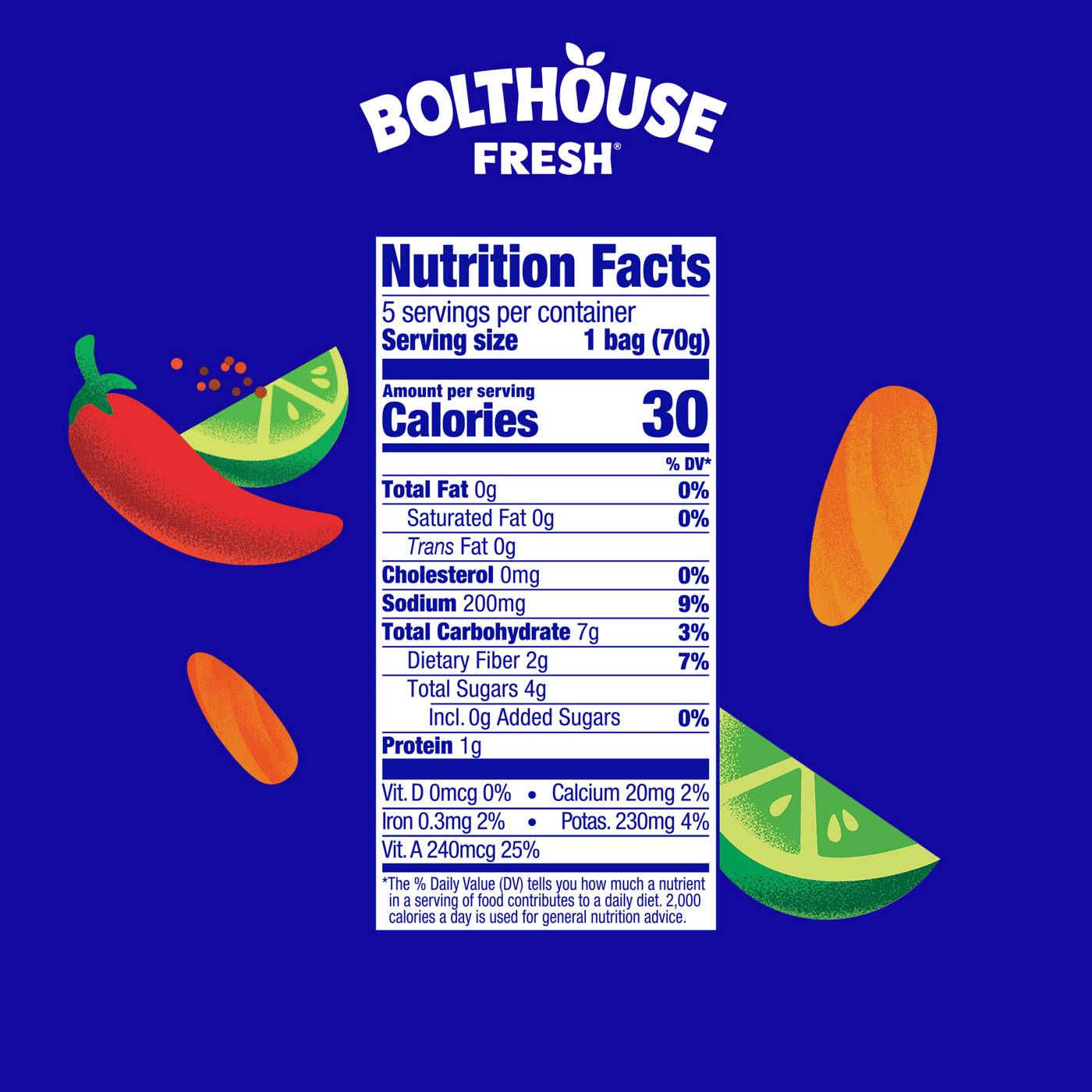 Bolthouse Fresh Carrot Shakers - Spicy Chili Lime; image 6 of 7