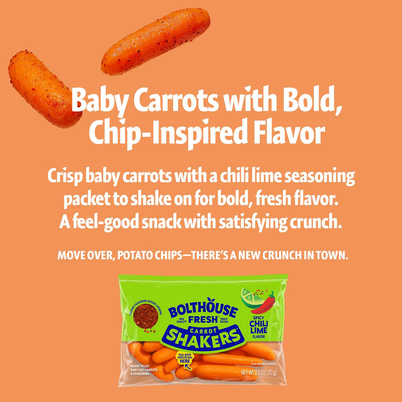 Bolthouse Fresh Carrot Shakers - Spicy Chili Lime; image 7 of 7
