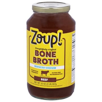 Zoup! Reduced Sodium Beef Bone Broth