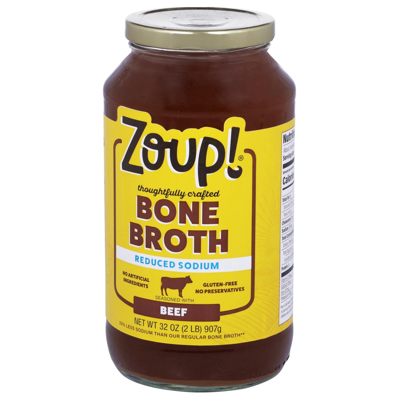 Zoup! Reduced Sodium Beef Bone Broth; image 8 of 8