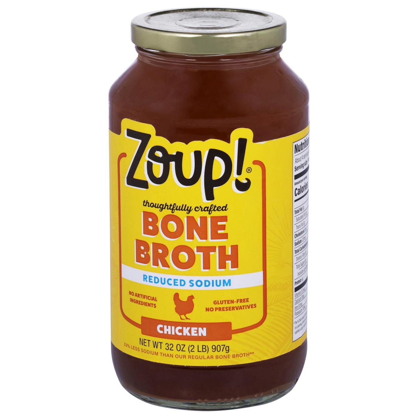 Zoup! Reduced Sodium Chicken Bone Broth; image 6 of 6