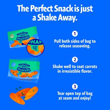 Bolthouse Fresh Carrot Shakers - Dill Pickle, 5 ct