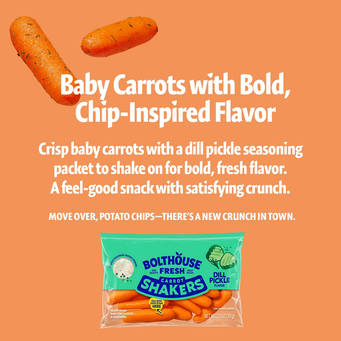 Bolthouse Fresh Carrot Shakers - Dill Pickle; image 3 of 6