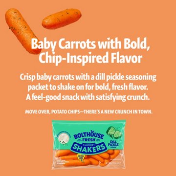 Bolthouse Fresh Carrot Shakers - Dill Pickle, 5 ct