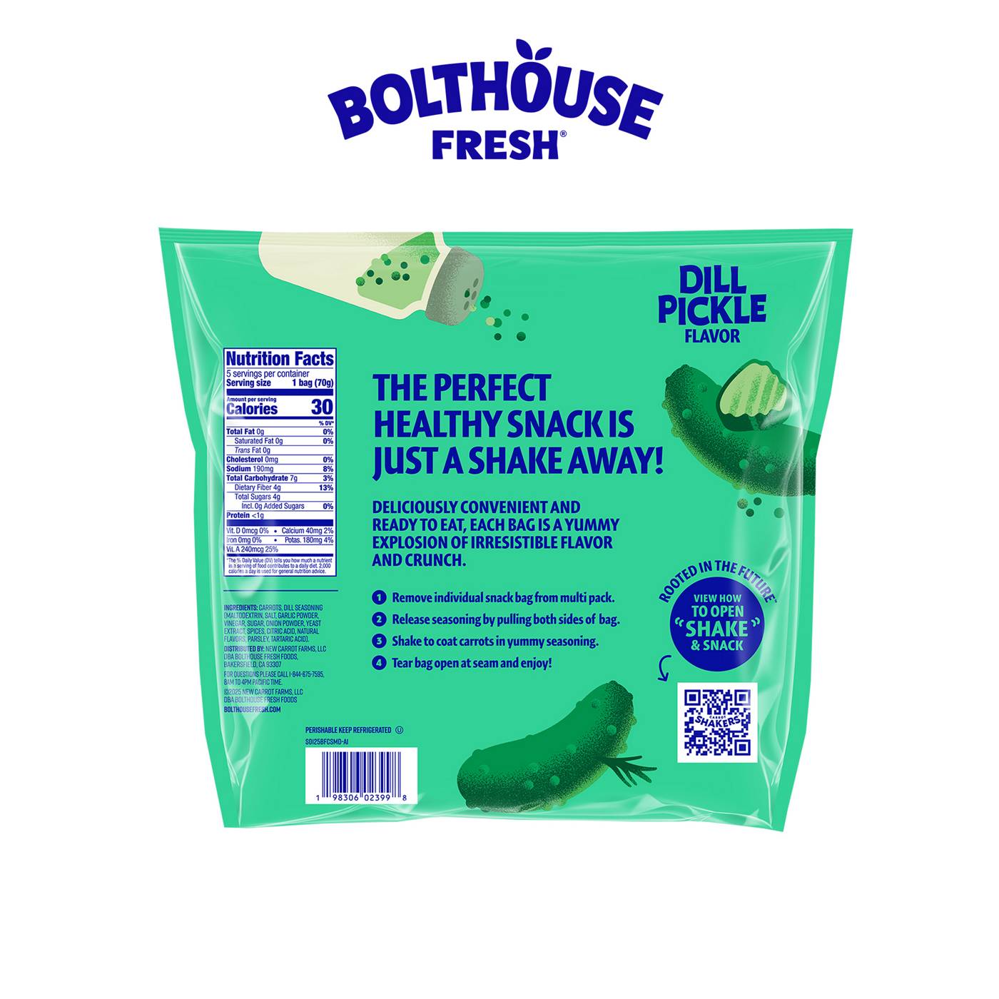 Bolthouse Fresh Carrot Shakers - Dill Pickle; image 6 of 6