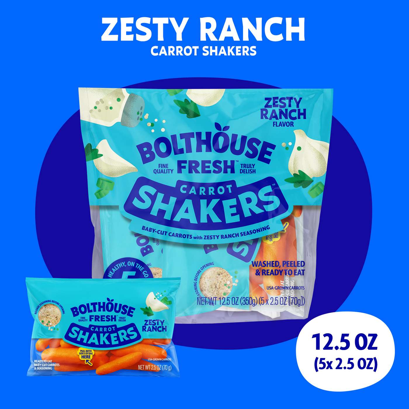 Bolthouse Fresh Carrot Shakers - Zesty Ranch; image 6 of 8