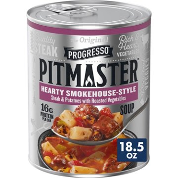 Progresso Pitmaster Hearty Smokehouse-Style Steak & Potatoes Soup