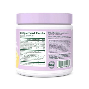 Bloom High Energy Pre-Workout - Raspberry Lemonade
