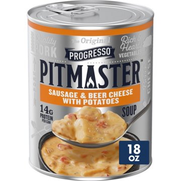 Progresso Pitmaster Sausage & Beer Cheese with Potatoes Soup