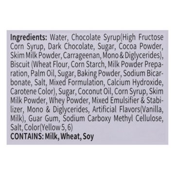 Binggrae Samanco Chocolate Frozen Dairy Dessert Sandwich, 4 ct