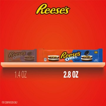 Reese's OREO Milk Chocolate & White Creme Peanut Butter Cups Candy - King Size