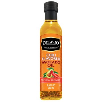 Ottavio Chili Flavored Avocado Oil, 8.5 oz