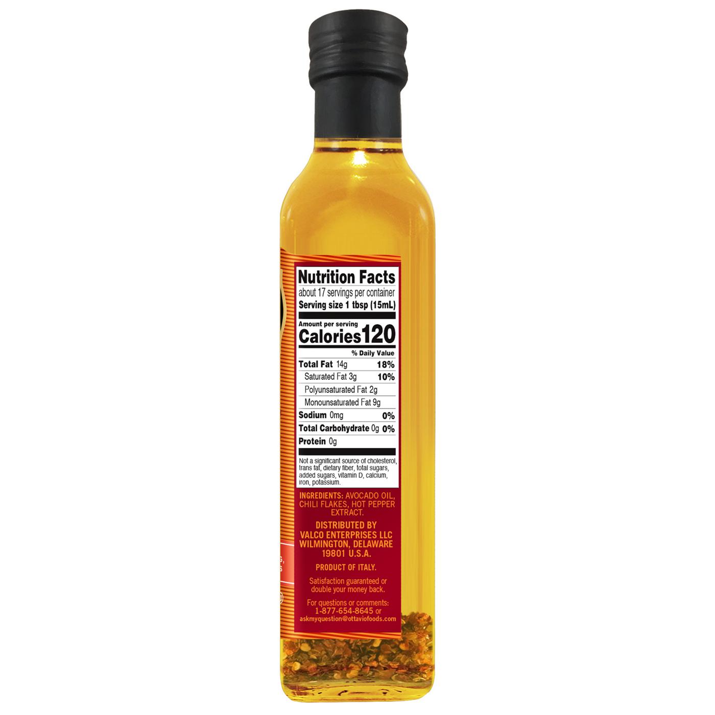 Ottavio Chili Flavored Avocado Oil; image 3 of 3