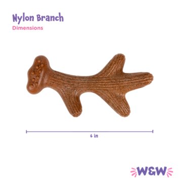 Woof & Whiskers Nylon Branch Dog Toy