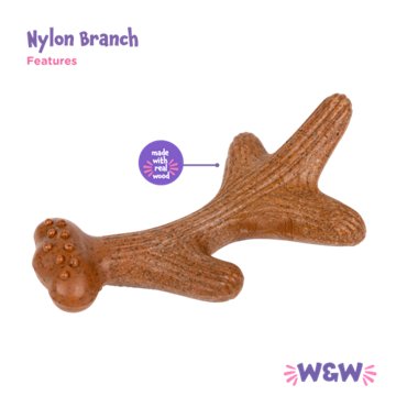 Woof & Whiskers Nylon Branch Dog Toy