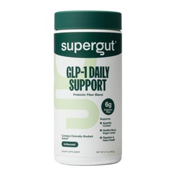 Supergut GLP-1 Daily Support Unflavored Prebiotic Fiber Canister