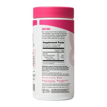Supergut GLP-1 Daily Support Raspberry Lemon Prebiotic Fiber Canister