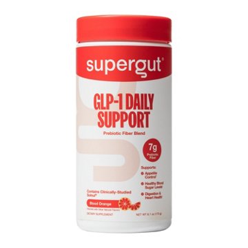 Supergut GLP-1 Daily Support Blood Orange Prebiotic Fiber Canister