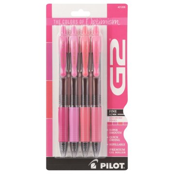 Pilot G2 0.7 mm Fine Point - Assorted Pinks
