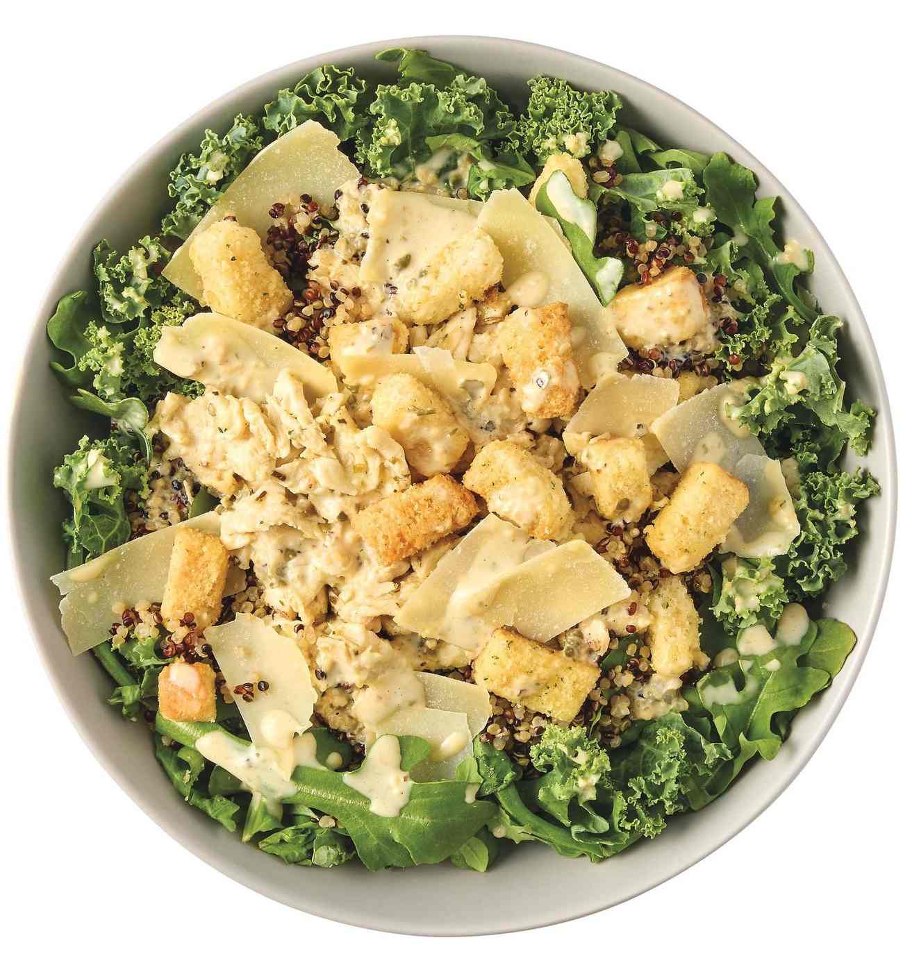 Meal Simple by H-E-B Kale Chicken Caesar Greens & Grains Salad; image 2 of 2