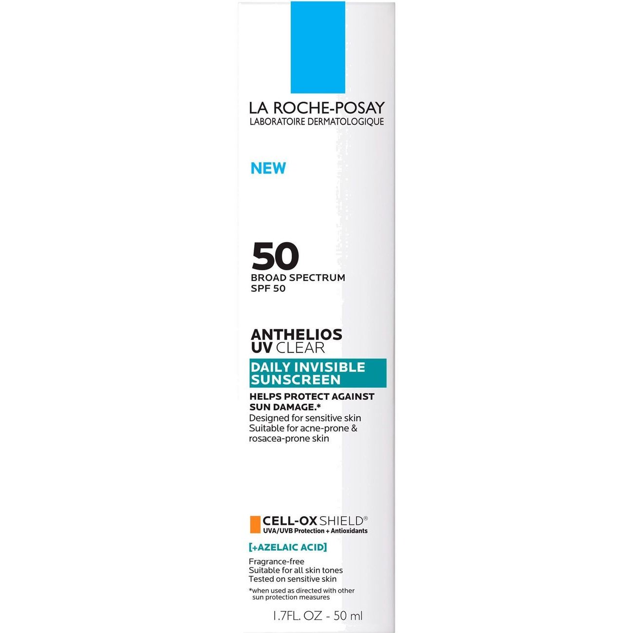 La Roche-Posay Anthelios UV Clear Sunscreen - SPF 50 - Shop Facial