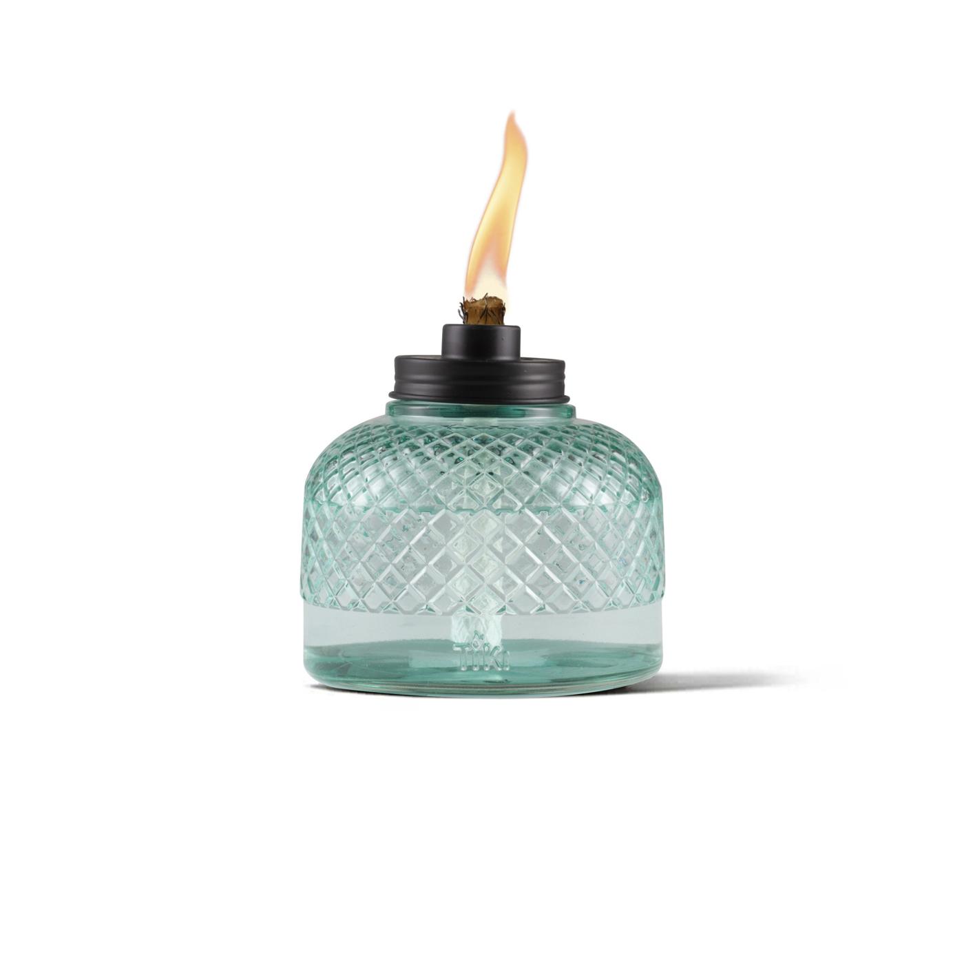 TIKI Studded Glass Table Torch; image 1 of 2