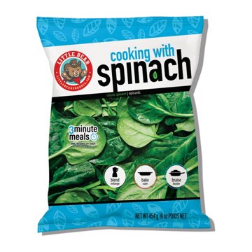 Little Bear Cooking With Spinach, 16 oz