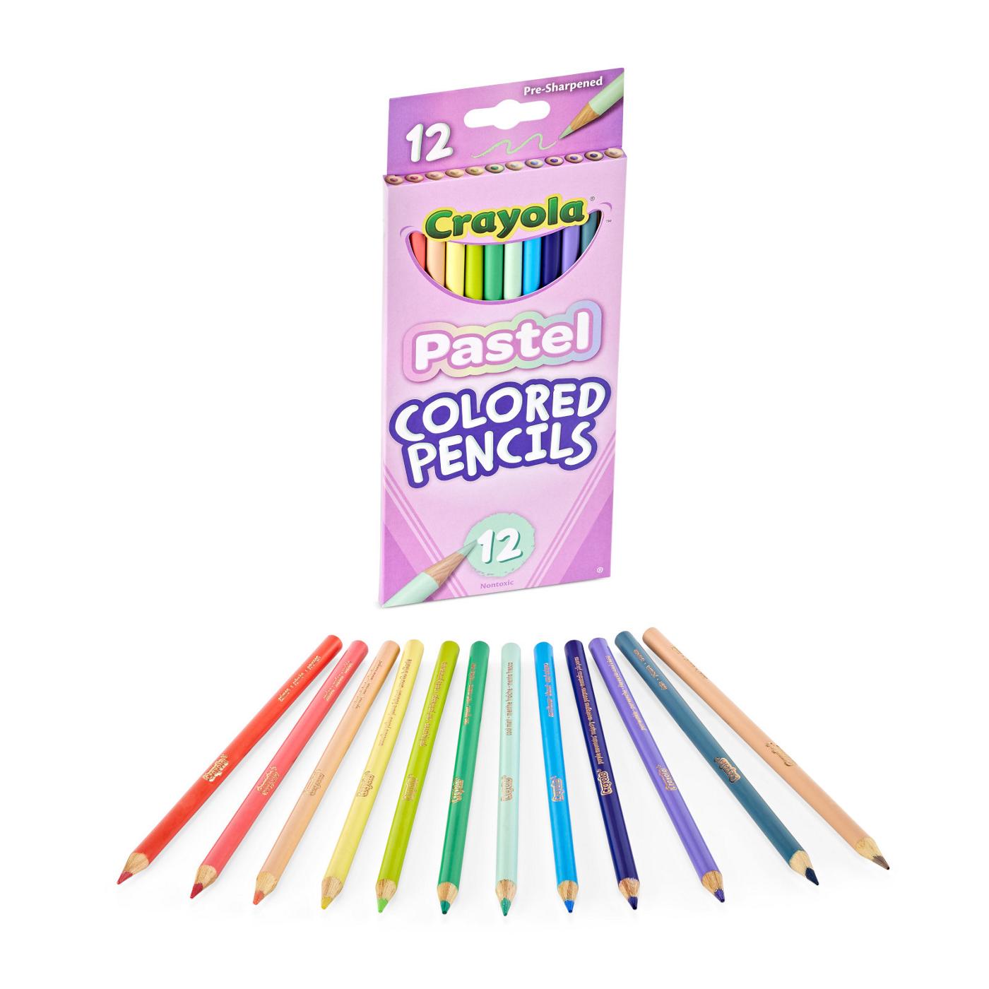 Crayola Pastel Pre-Sharpened Colored Pencils; image 3 of 3