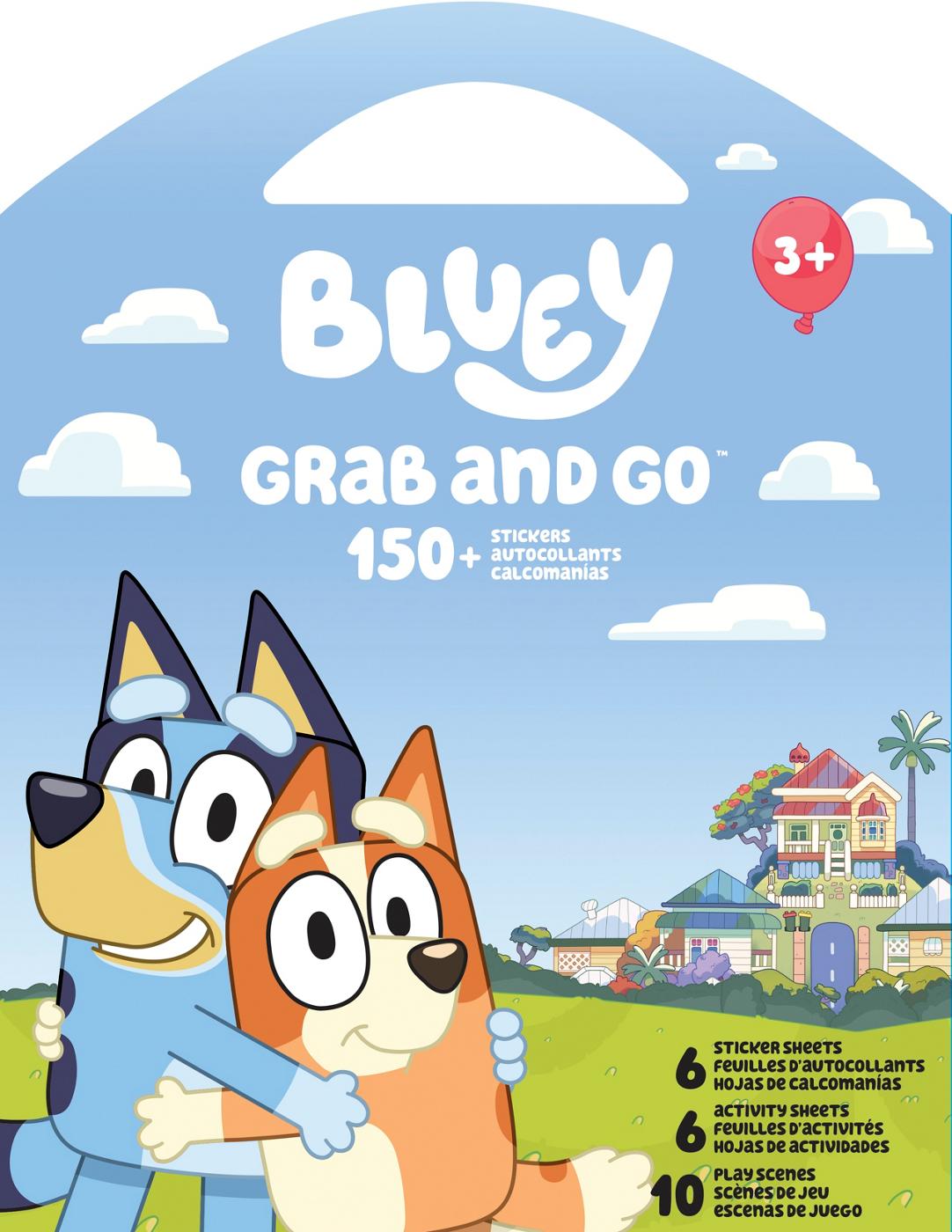 Trends International Bluey Grab & Go Sticker Activity Book; image 2 of 2