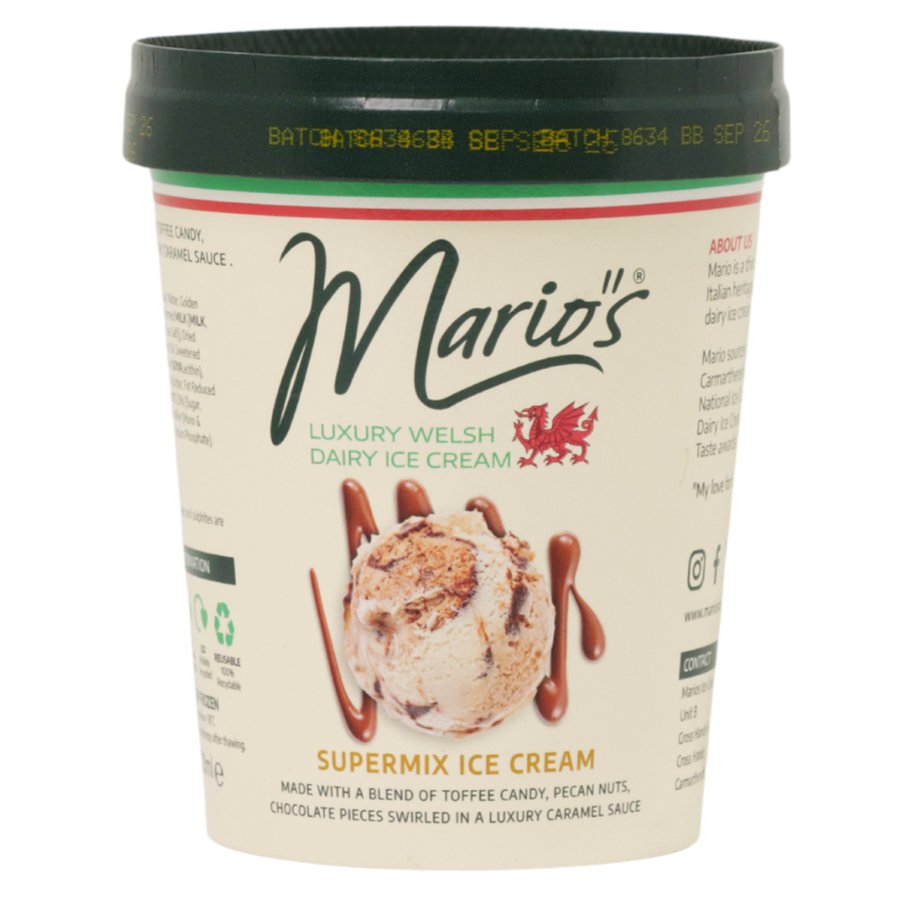 Mario's Supermix Ice Cream, 16.9 oz | Central Market - Really Into