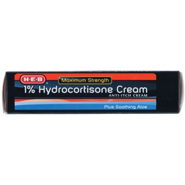H-E-B 1% Hydrocortisone Cream Anti-Itch Cream, 2 oz