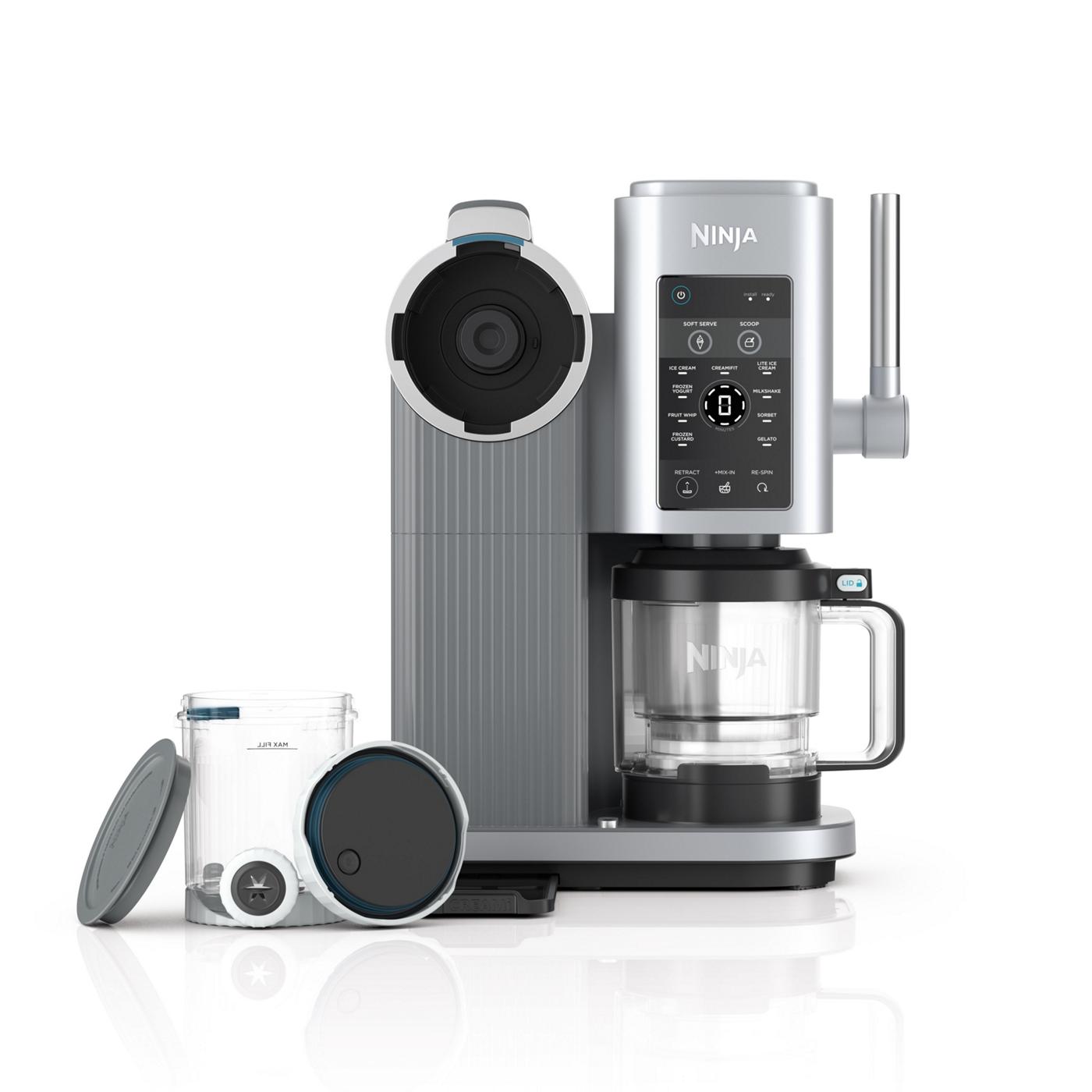 3 Becs Verseurs De Remplacement Pour Machine à Glace Ninja CREAMI (NC700, NC701) - Sans BPA, Silicone Bleu