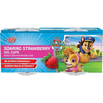 Winkys Soaring Strawberry 4 pk Gelatin Cups, 3.5 oz