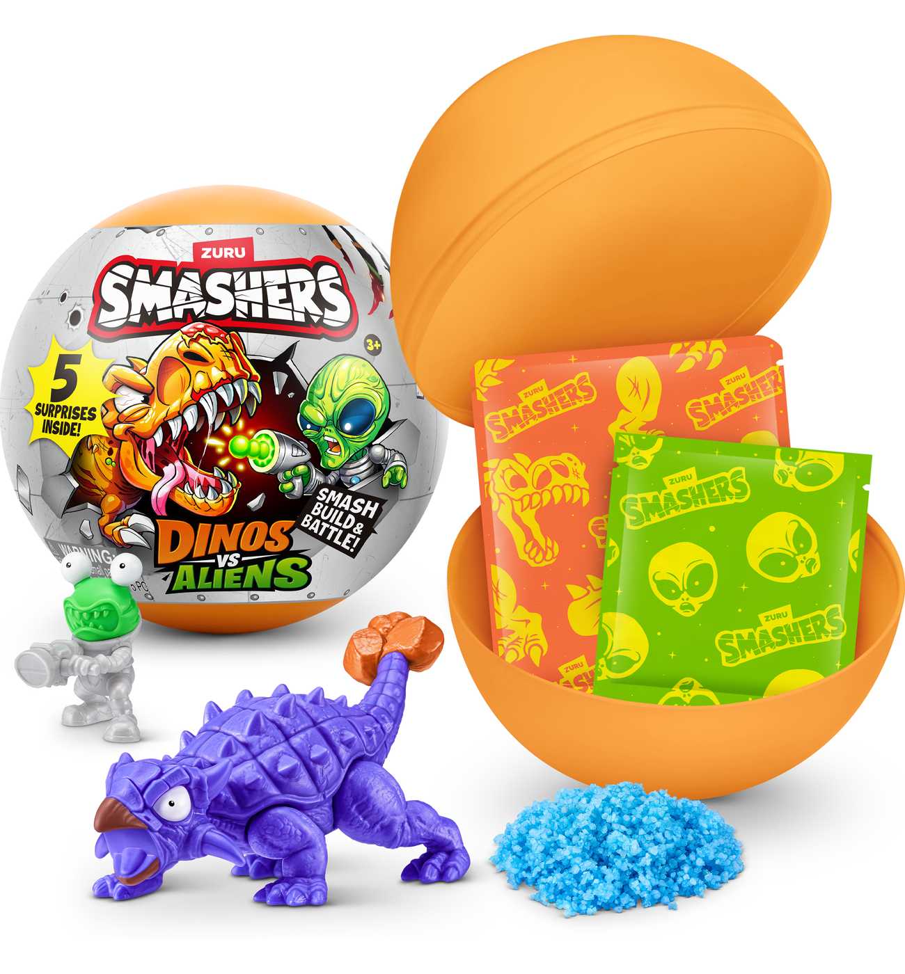 Zuru Smashers Dino Vs Aliens Surprise Capsule - Series 1; image 3 of 7