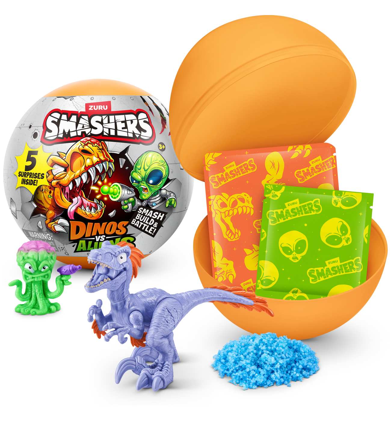 Zuru Smashers Dino Vs Aliens Surprise Capsule - Series 1; image 4 of 7