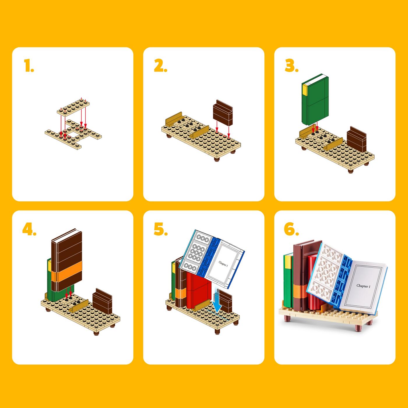 Zuru MAX Home Collection Buidling Set Capsule - Books; image 4 of 7