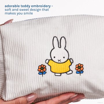 The Crème Shop x Miffy Cosmetics Travel Bag & Brush Set