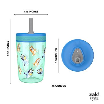 Zak! Designs Bluey Kelso Tumbler, 15 oz