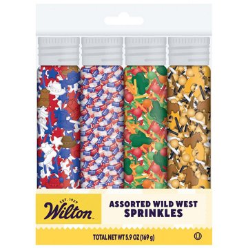 Wilton Assorted Wild West Sprinkles, 5.9 oz