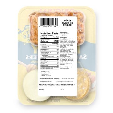 Honey Smoked Fish Co. Honey Salmon Stackers, 3 oz