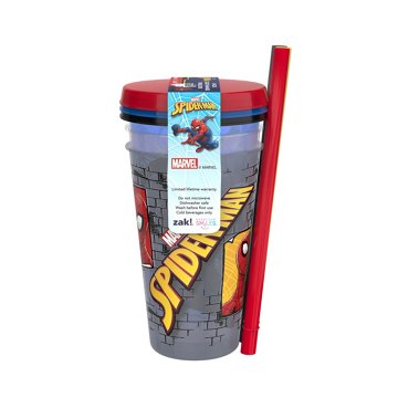 Zak! Designs Spider-Man Color Changing Tumblers, 3 pk