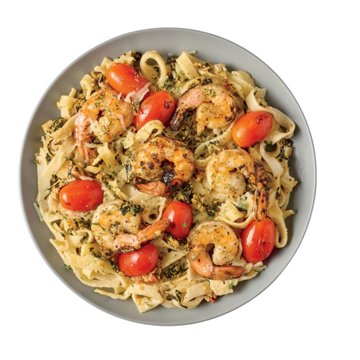 Meal Simple by H-E-B Tuscan Grilled Shrimp Pasta