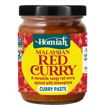 Homiah Malaysian Red Curry Paste, 4 oz