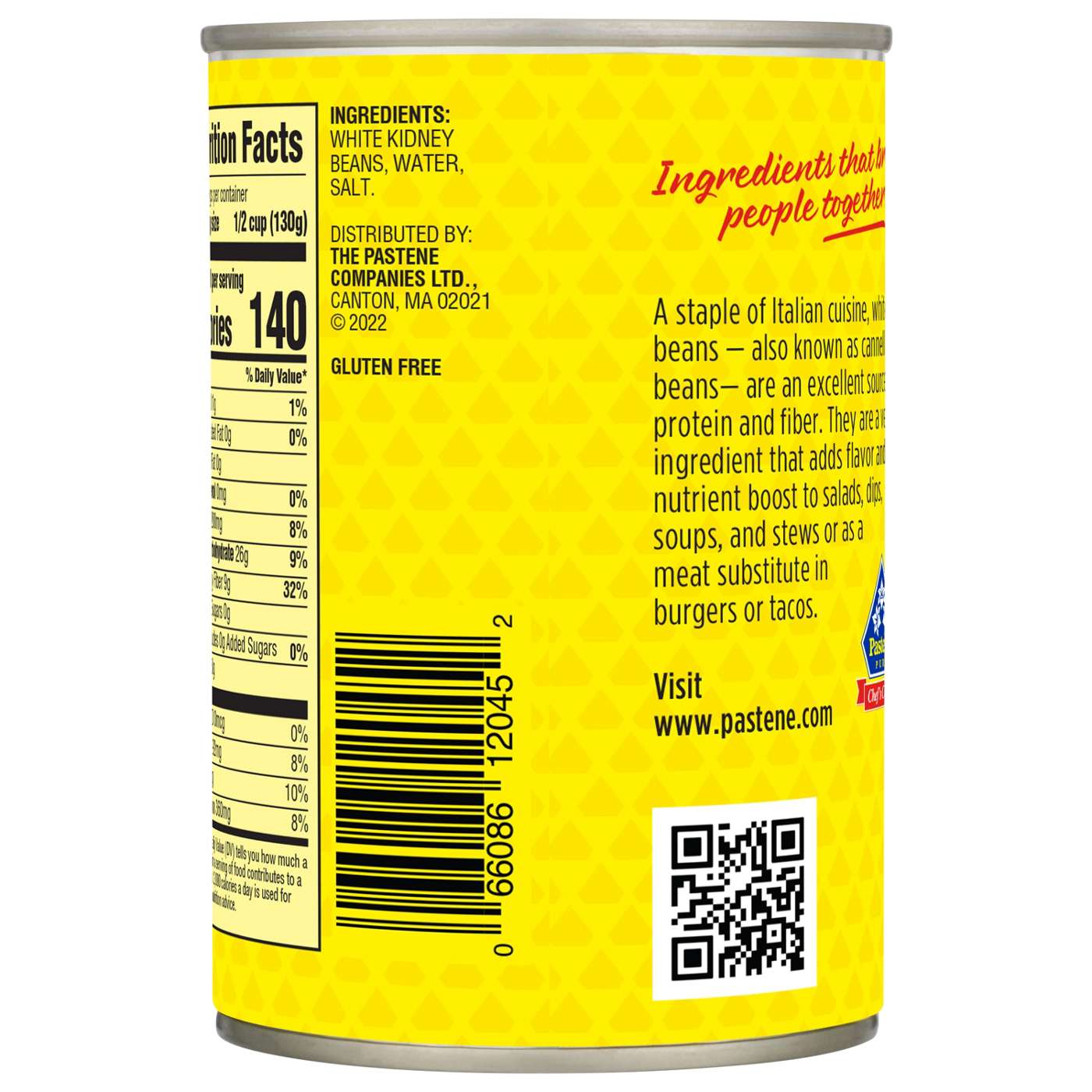 Pastene White Kidney Beans; image 3 of 3